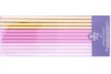 24 pailles rose et gold