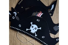 Atelier chapeau de pirate DIY