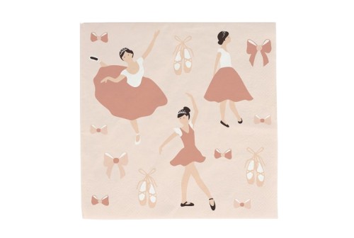 Serviettes danseuses x 20