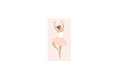 Mini carnet danseuse/ballerine