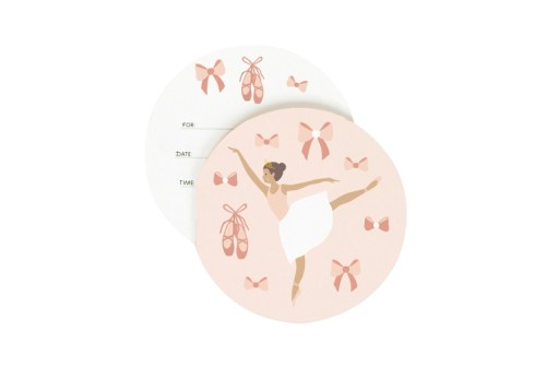 Invitation Ballerine-Danseuse