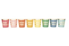 Gobelets joyeux anniversaire