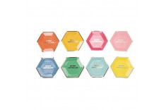 Assiettes Joyeux anniversaire multicolore