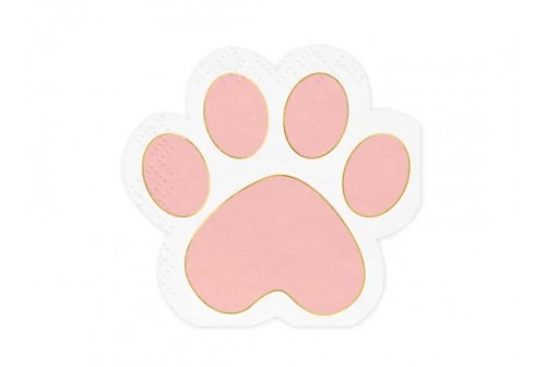 Serviettes chat x 12