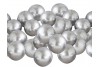 Ballons argent chrome x 40