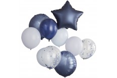 Set Ballons bleus