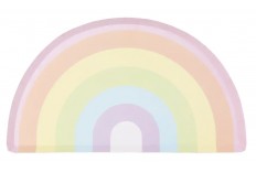 Assiettes iridescent Arc en Ciel