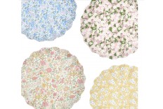 Assiettes Liberty en mélanine x 4