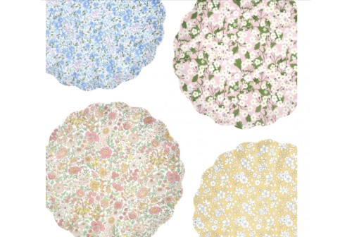 Assiettes Liberty en mélanine x 4