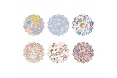 Sous-verres Liberty x 6