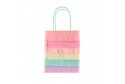 8 sacs de fête à franges pastel