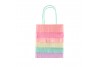 8 sacs de fête à franges pastel