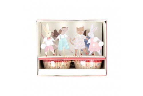 Kit cupcakes Les amis animaux