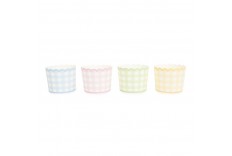Petits pots vichy x 8