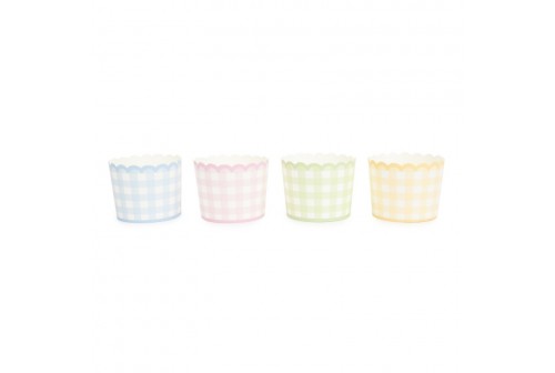 Petits pots vichy x 8