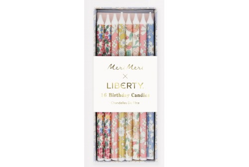 Bougies d'anniversaire LIBERTY