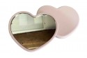 Miroir de poche coeur