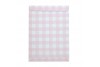 Pochettes vichy rose x 8