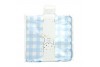 Serviettes Vichy bleu x 16