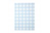 Pochettes vichy bleu x 8