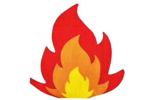 Serviettes Flamme