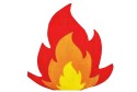 Serviettes Flamme
