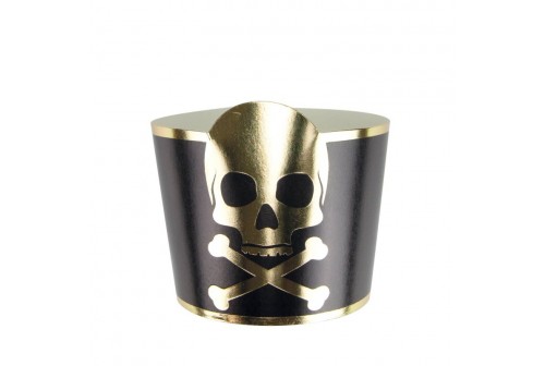 Petits pots pirate x 8