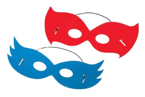 Masque Super Héros DIY x 1