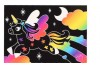 Carte à gratter licorne