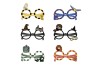 Lunettes en papier H. Potter