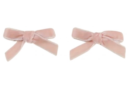 Set barrettes noeud