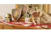 Set de table bouclier chevalier x 4