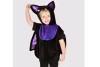 Mini cape chauve-souris de luxe