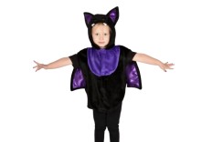 Mini cape chauve-souris de luxe