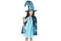 Costume 3 pièces magicien sorcier bleu