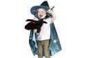 Costume 3 pièces magicien sorcier bleu