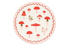 Assiettes champignons