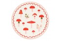 Assiettes champignons