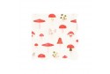 Serviettes champignons
