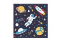 Serviettes astronaute x 20