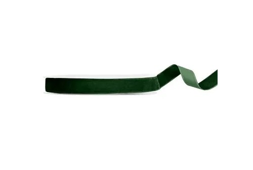 Ruban velours vert