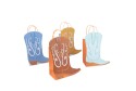 8 sacs bottes de cowboy