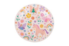 Assiettes licorne féérique x 8