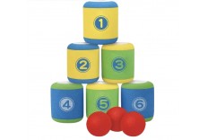 Jeu chamboule tout mousse