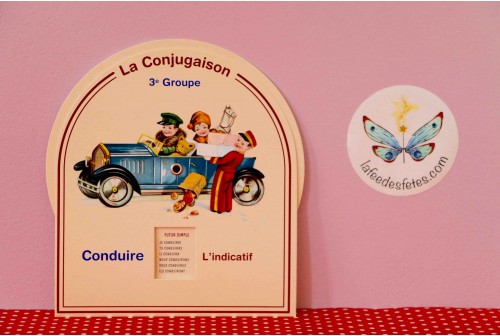 Disque de conjugaison 3e Groupe 