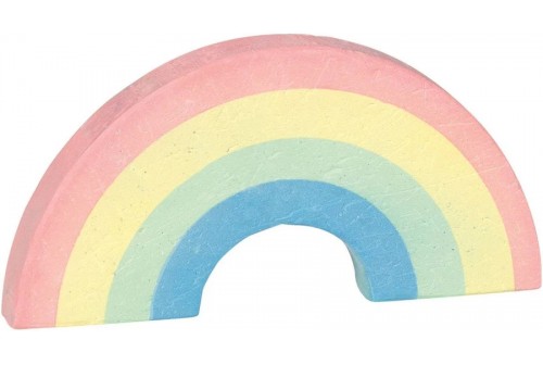 Craie de trottoir arc en ciel