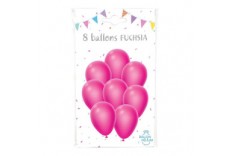 Ballons anniversaire fushia
