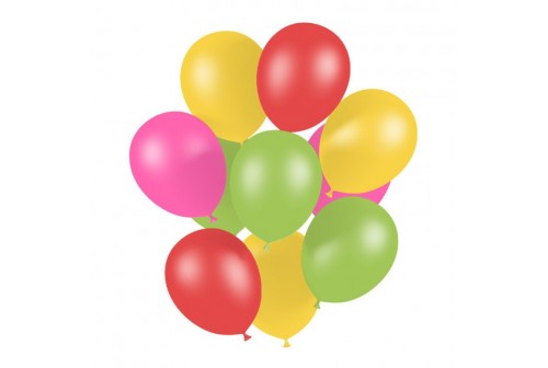 Ballon Fluo - set de 10 ballons