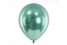 Ballon vert d'eau miroir - set de 10 ballons
