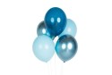 10 ballon mix bleus
